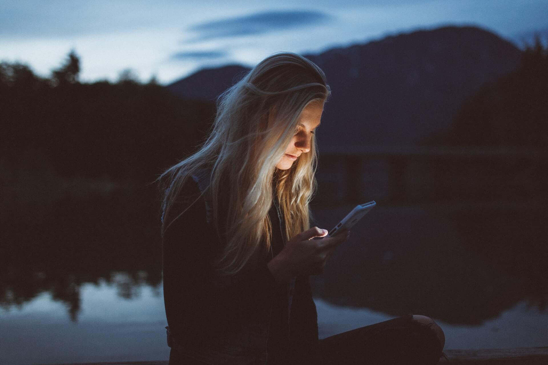 Using Phone at Night