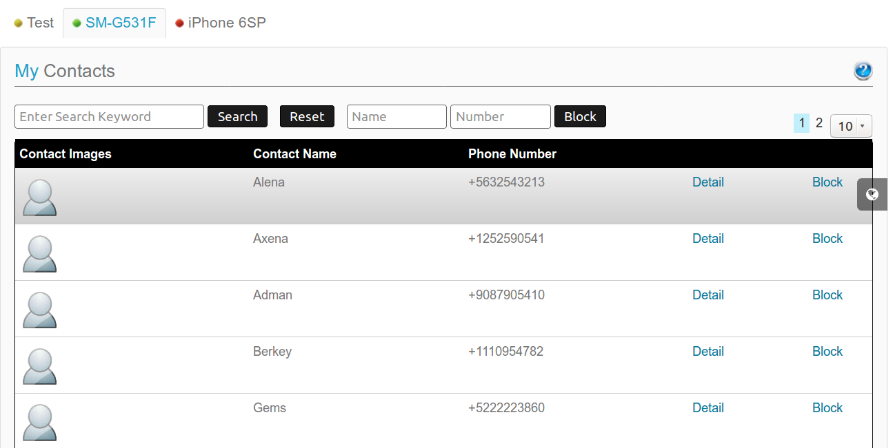 Parental monitoring software