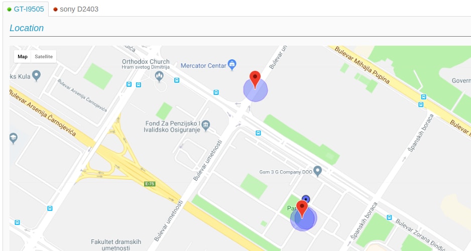 Parental monitoring software