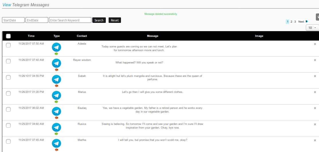 tracker phone Telegram