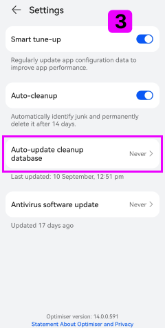 Disable Anti-Virus for Huawei – TiSPY Android install guide (3/4)