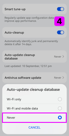 Disable Anti-Virus for Huawei – TiSPY Android install guide (4/4)