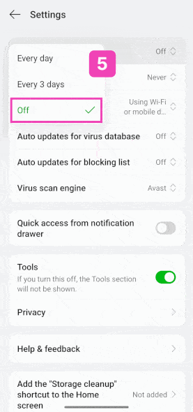 Disable Anti-Virus for Oppo – TiSPY Android install guide (5/7)