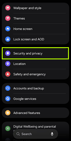 Deshabilitar antivirus para Samsung – TiSPY Android install guide (9/10)
