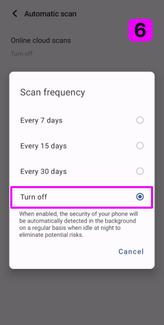 Disable Anti-Virus for Vivo – TiSPY Android install guide (6/8)