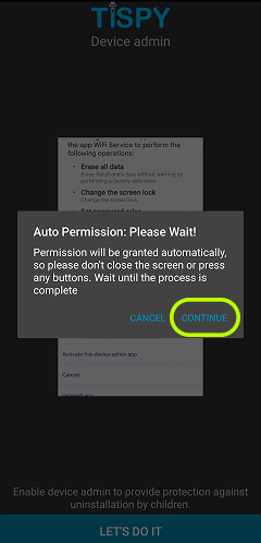 Signup / Login and Configure TiSPY – TiSPY Android install guide (12/14)