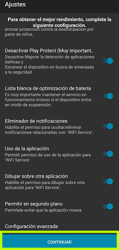 Registro / Inicio de sesión y Configurar TiSPY – TiSPY Android install guide (13/14)
