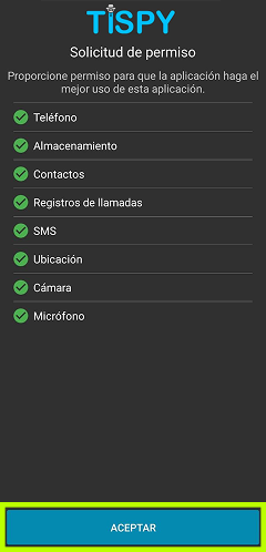 Registro / Inicio de sesión y Configurar TiSPY – TiSPY Android install guide (2/14)