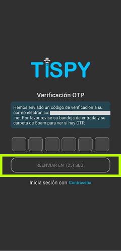Registro / Inicio de sesión y Configurar TiSPY – TiSPY Android install guide (4/14)
