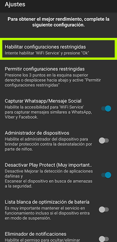 Registro / Inicio de sesión y Configurar TiSPY – TiSPY Android install guide (5/14)