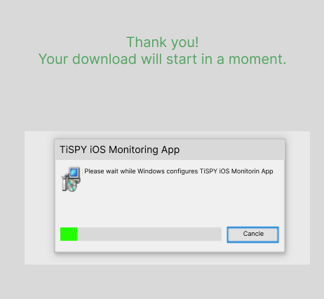 Loading Process TiSPY iOS Monitoring App