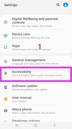 Re-Enable Accessibility