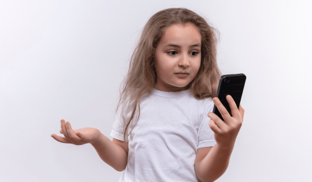 child sending inappropriate pictures