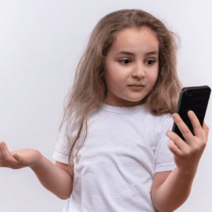 What steps can I take if my child sends inappropriate pictures?