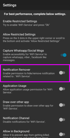 Notification Remover