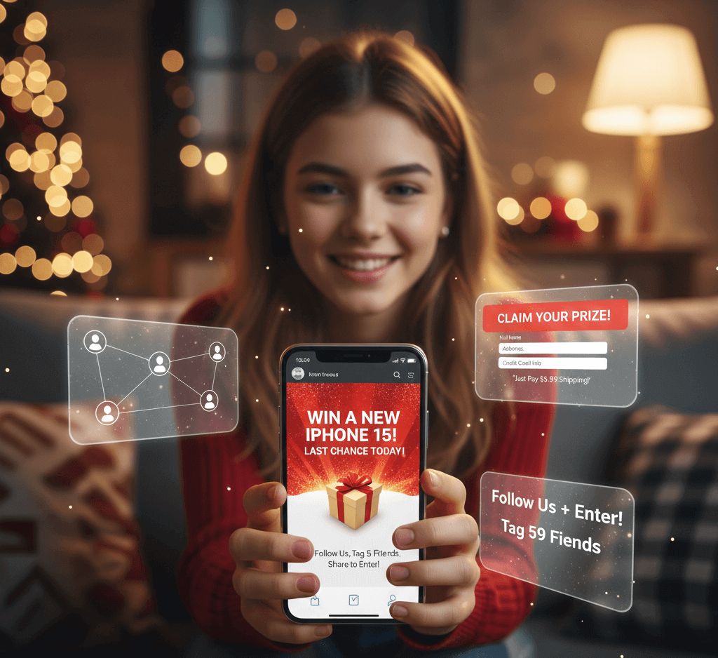 Popular Scams Found in Fake Christmas Giveaways