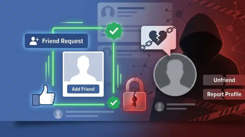 How to Spot a Facebook Friend Scam and Protect Teens Online