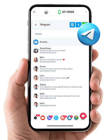 Telegram Tracker App