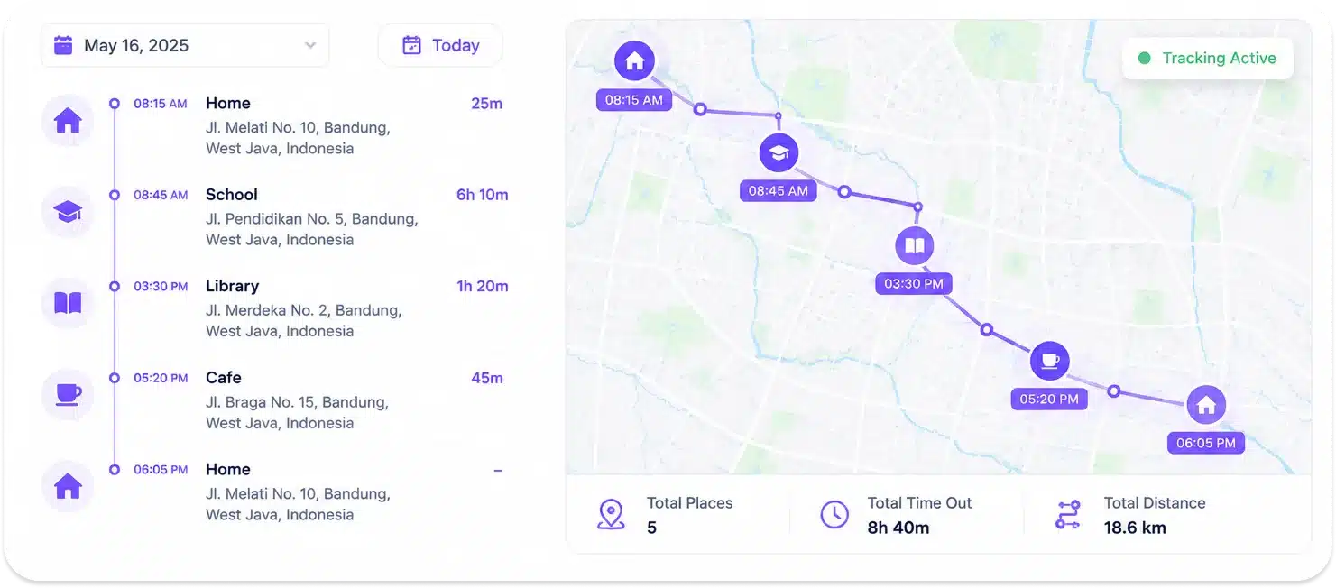 Location History Log