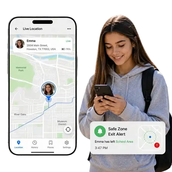 TiSPY Location Tracker