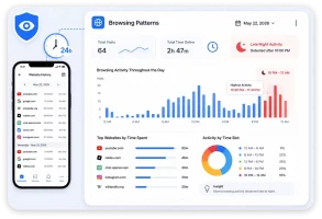 Monitor Daily Browsing Patterns and Habits