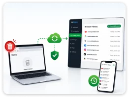 Recover Deleted Browser History Automatically
