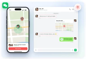 See Location Details Shared in WeChat Chats